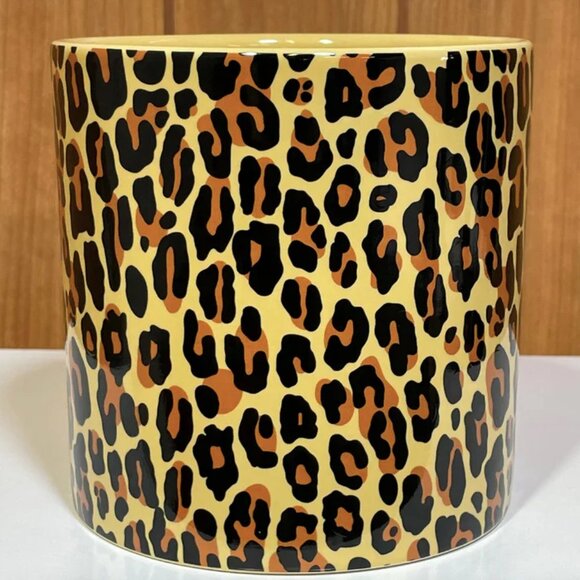 🌟Rare Sourpuss 5" Leopard Print Planter - Rockabilly Punk Chic! 🐆✨ New In Box - Picture 1 of 2